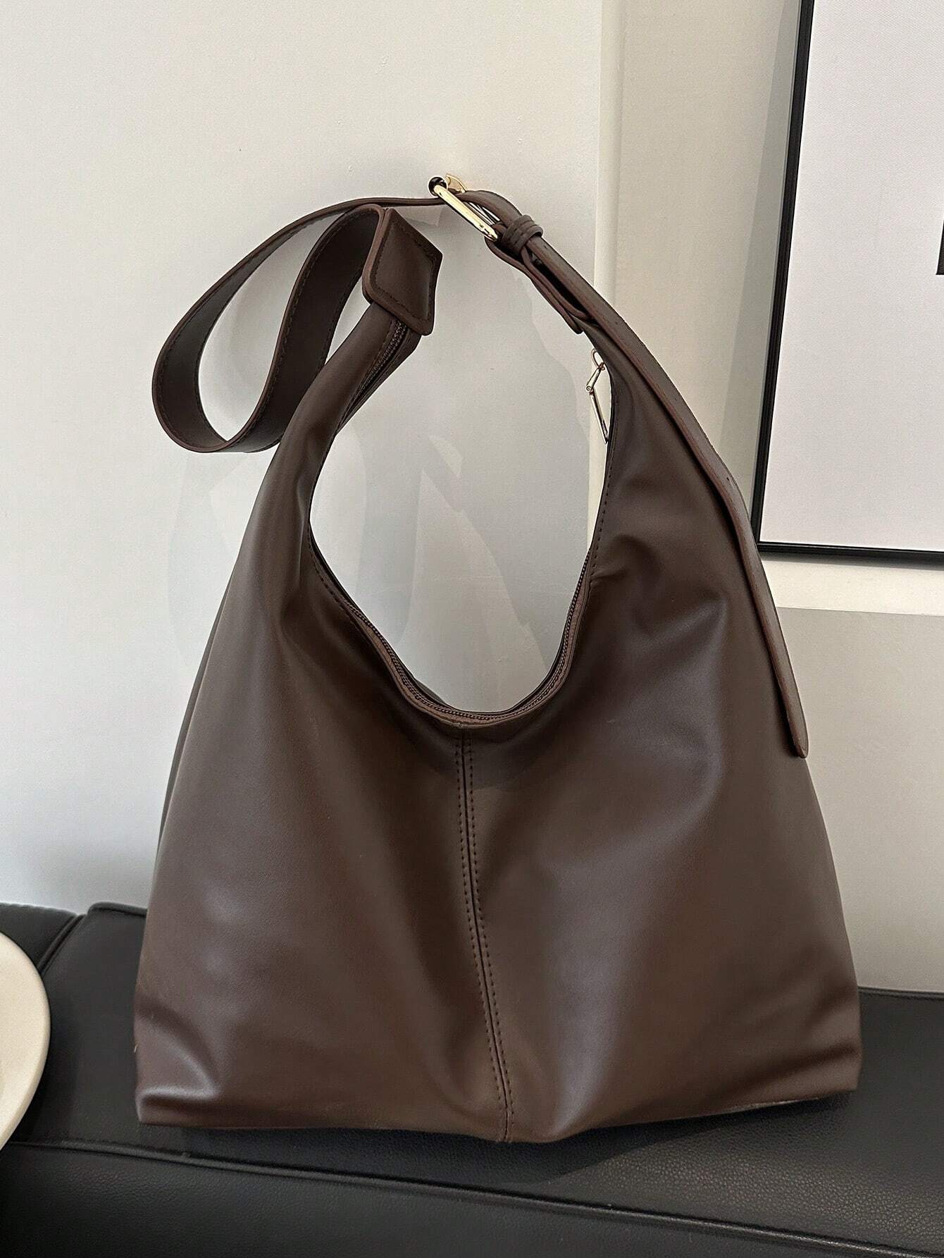 Hobo Slouchie Shoulder Bag - Coffee