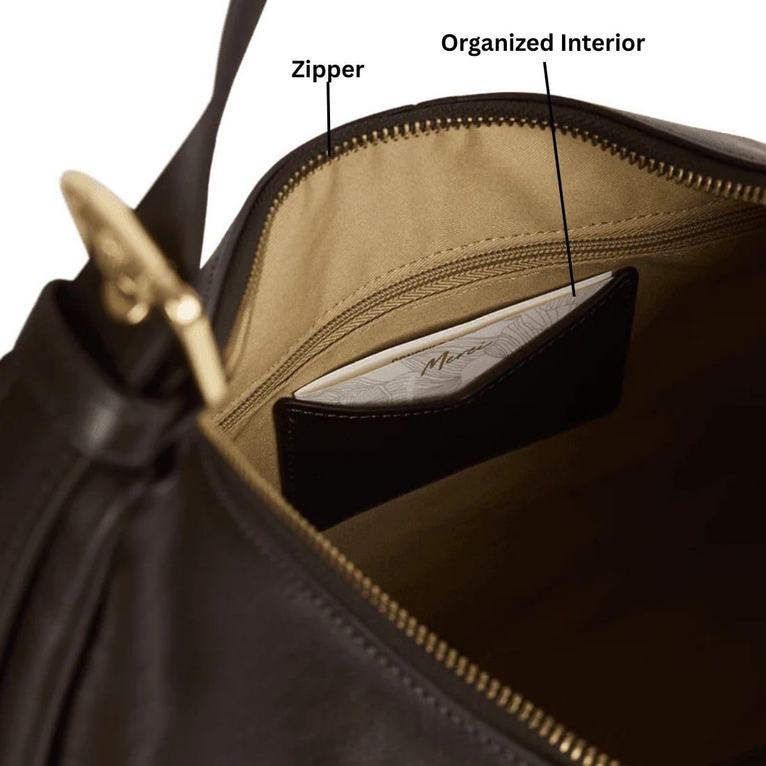 Hobo Slouchie Shoulder Bag - Brown