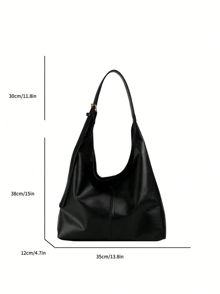 Hobo Slouchie Shoulder Bag - Black